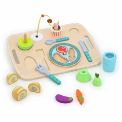 Vilac Jouets D'Éveil|Jouets D'Éveil|Plateau d'activités Repas