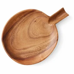 HKliving Plateau en acacia Naturel