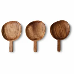 HKliving Plateau en acacia Naturel Discount