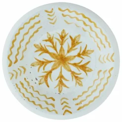 New Madam Stoltz Plateau en terre cuite | Jaune