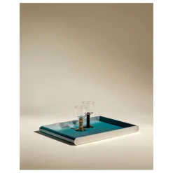 Maison Sarah Lavoine Plateau laqué Oscar | Bleu Sarah Discount