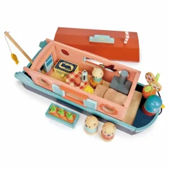 Tender Leaf Toys Péniche famille loutre Multicolore Hot