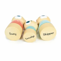 Tender Leaf Toys Péniche famille loutre Multicolore Hot