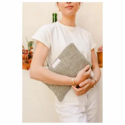 Femme/Enfant Adorna Pochettes Et Petite Maroquinerie|Sacs, Petite Maroquinerie|Pochette en lin