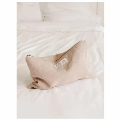 Hot Adorna Pochette en lin | Rose poudré