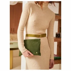 Hot La cerise sur le gâteau Pochette Iona | Vert forêt