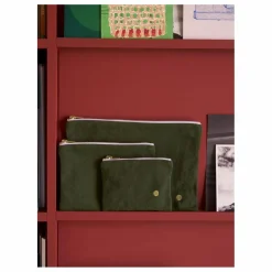 Hot La cerise sur le gâteau Pochette Iona | Vert forêt