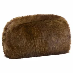 Sale Apparis Pochette Noor Mink Fibres Recyclées | Marron