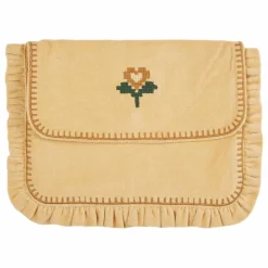 Discount Emile et Ida Pochette point de croix | Sable