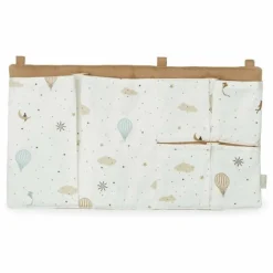 Discount Cam Cam Pochette pour lit à barreaux Dreamland | Bleu ciel