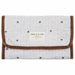 Emile et Ida Pochette pour pinceaux de maquillage | Gris Hot