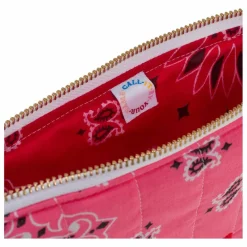 Call it by your name Pochette Zippée Matelassée Coeur | Rose bonbon Outlet