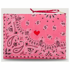 Call it by your name Pochette Zippée Matelassée Coeur | Rose bonbon Outlet