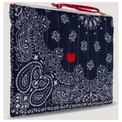 Femme Call it by your name Pochette Zippée Matelassée Coeur |