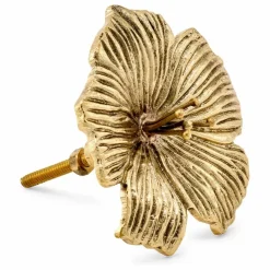 Discount Doing Goods Poignée de porte en laiton Hailey | Doré