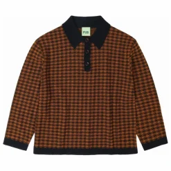 Enfant FUB Polo Carreaux Laine de Mérinos |