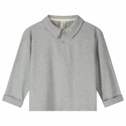 Gray Label Polo Coton Bio | Gris Online