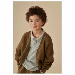 Gray Label Polo Coton Bio | Gris Online