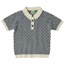 Enfant FUB Polo Maille Fine Harlekin Coton Bio |