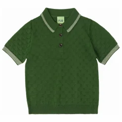 FUB Polo MC Laine de Mérinos | Vert Sale