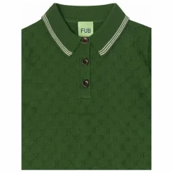 FUB Polo MC Laine de Mérinos | Vert Sale