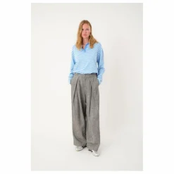 Femme Lollys Laundry Polo Moby Rayé |