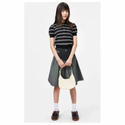 Best Molo Polo Raki Rayé Coton Bio | Noir