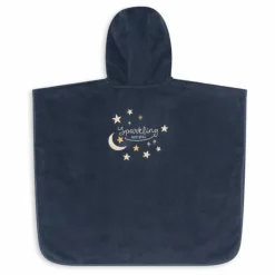 Konges Sløjd Poncho de bain Sparkling | Bleu marine New