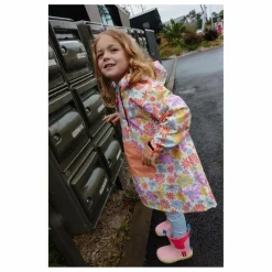 Hello Hossy Poncho Imperméable Retro Flowers | Rose Clearance