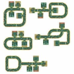 Djeco Pop to play Routes Multicolore Sale