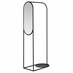 Broste Copenhagen Portant Archie en métal | Noir Hot