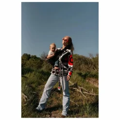 Wildride Porte-bébé en velours côtelé | Noir