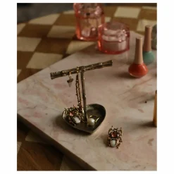 Doing Goods Petits Rangements|Porte-bijoux Lolita Bamboo en laiton recyclé |