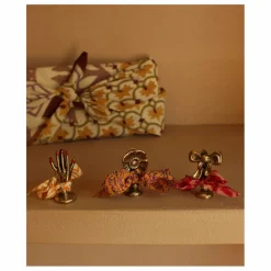 Hot Doing Goods Porte-carte en laiton Bowie Bow | Doré