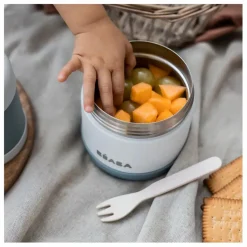 Béaba Portion inox isotherme - 500 ml | Blanc Discount