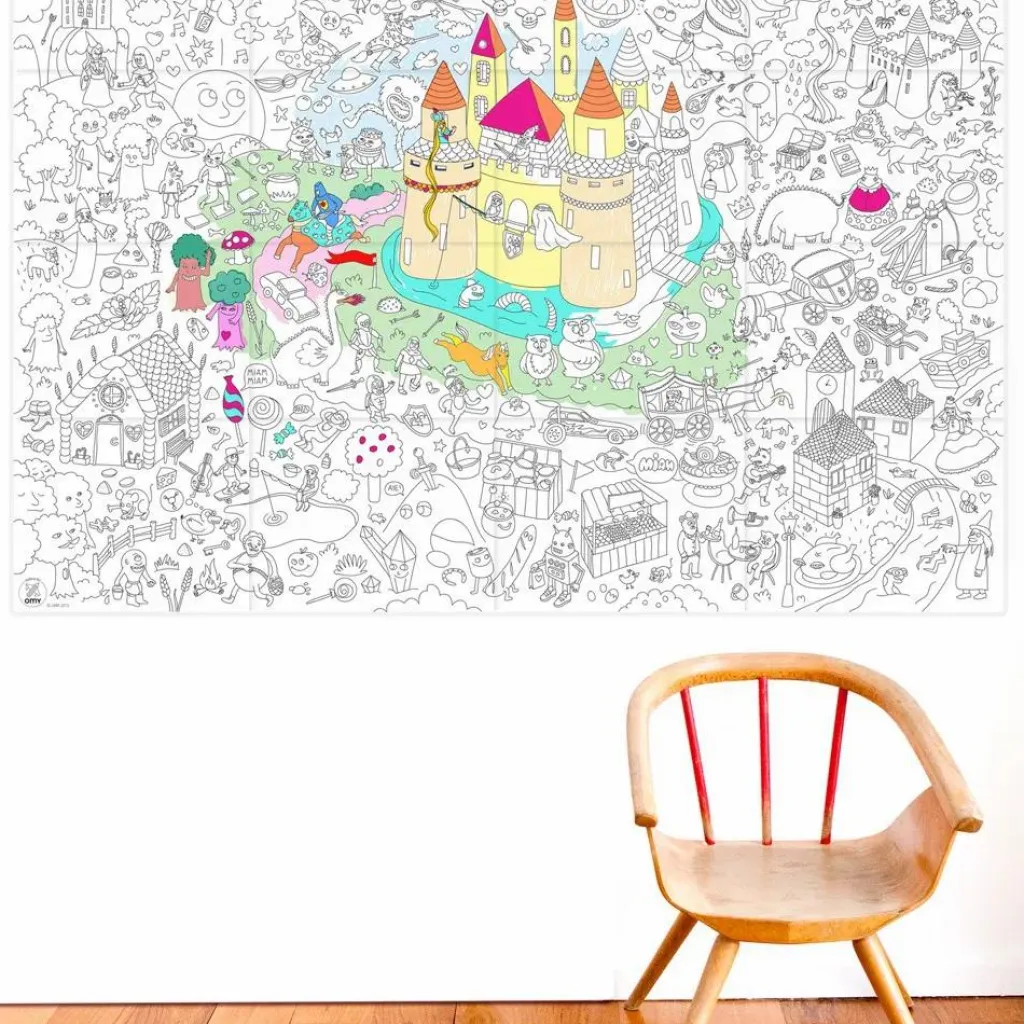 Omy Loisirs Créatifs|Poster à colorier Géant Magic