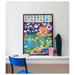 Omy Poster avec stickers Mythology