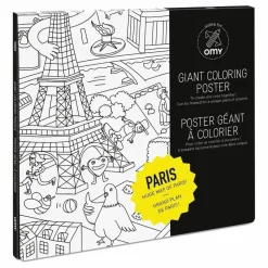 Discount Omy Poster Géant Paris Blanc