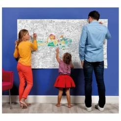 Discount Omy Poster Géant Paris Blanc