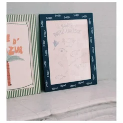 Anna + Nina Poster Soupe Bouillabaisse | Bleu Sale