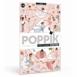 Poppik Poster sticker Danse Multicolore Sale
