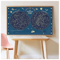 Poppik Poster sticker Le ciel Multicolore Online