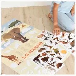 Poppik Poster sticker Savane