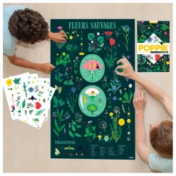 Poppik Loisirs Créatifs|Poster stickers Botanique