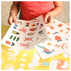 Poppik Poster stickers La ferme Multicolore Clearance