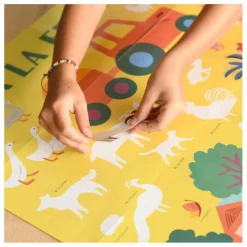 Poppik Poster stickers La ferme Multicolore Clearance