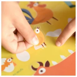 Poppik Poster stickers La ferme Multicolore Clearance