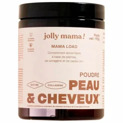 Jolly Mama Compléments Alimentaires|Compléments Alimentaires|Poudre collagène peau & cheveux Mama Load - 15 jours de cure