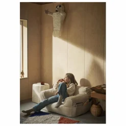 Ferm Living Kids Pouf Billow | Blanc cassé