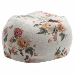 Maison de Vacances Poufs, Matelas De Sol|Pouf bulle en lin Wabi Sabi |